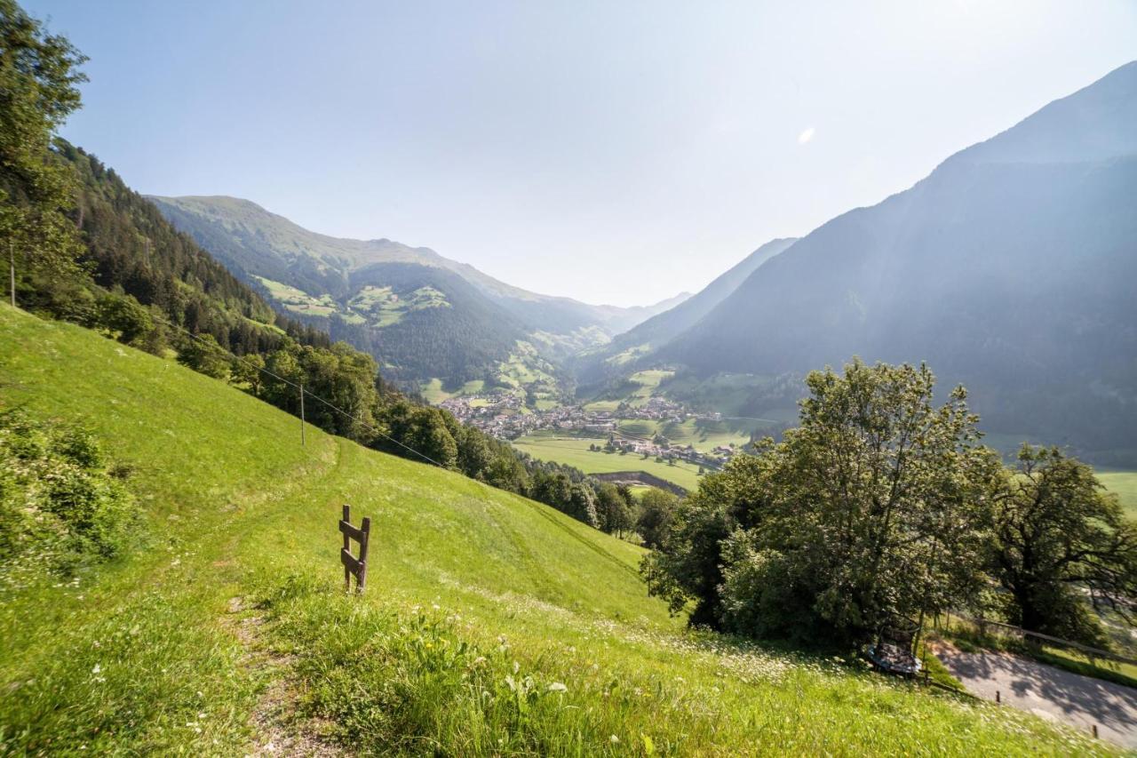 Innergasserhof Ferienwohnung Enzian San Martino In Passiria  Kültér fotó